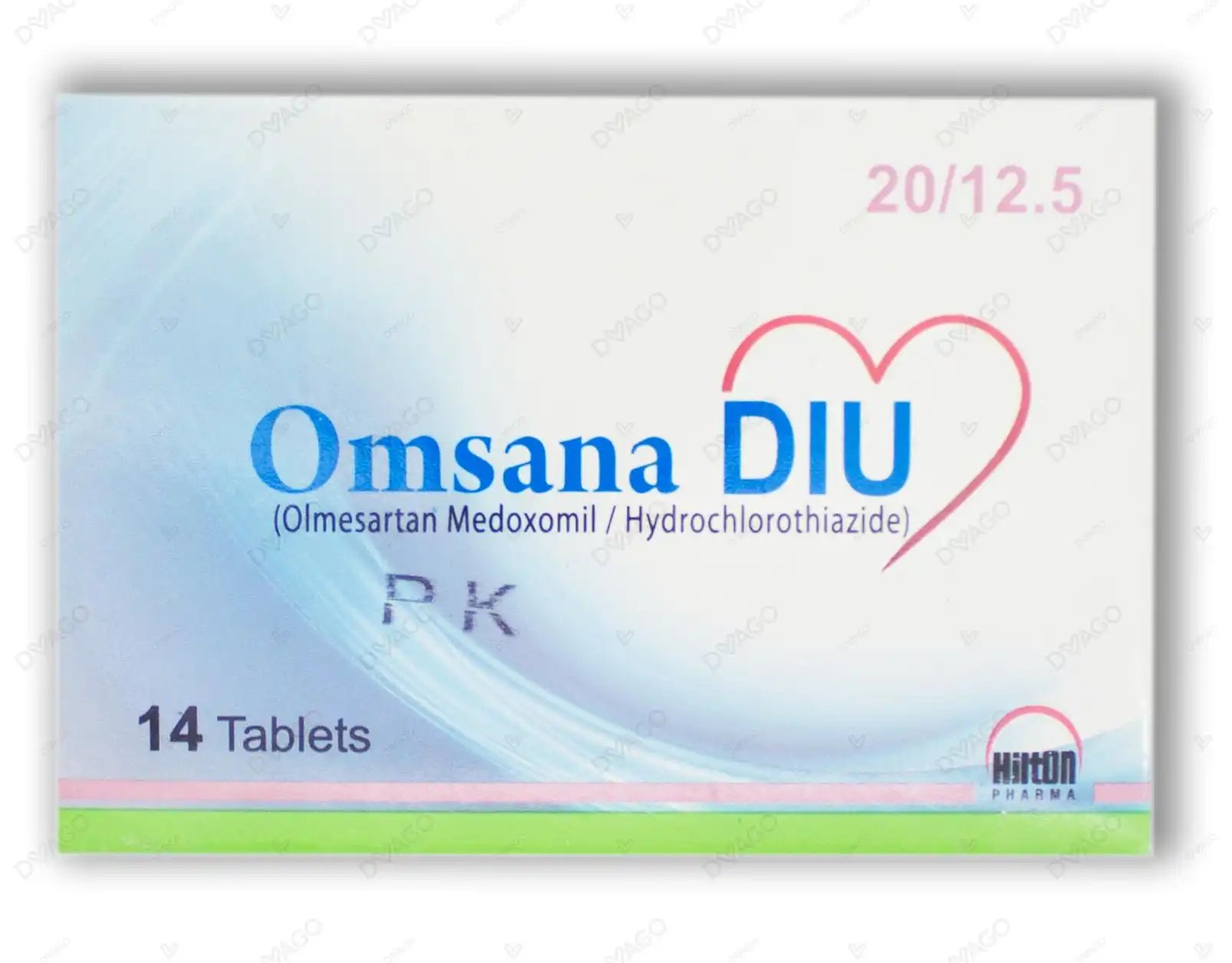 Omsana Diu Tablets 20-12.5mg